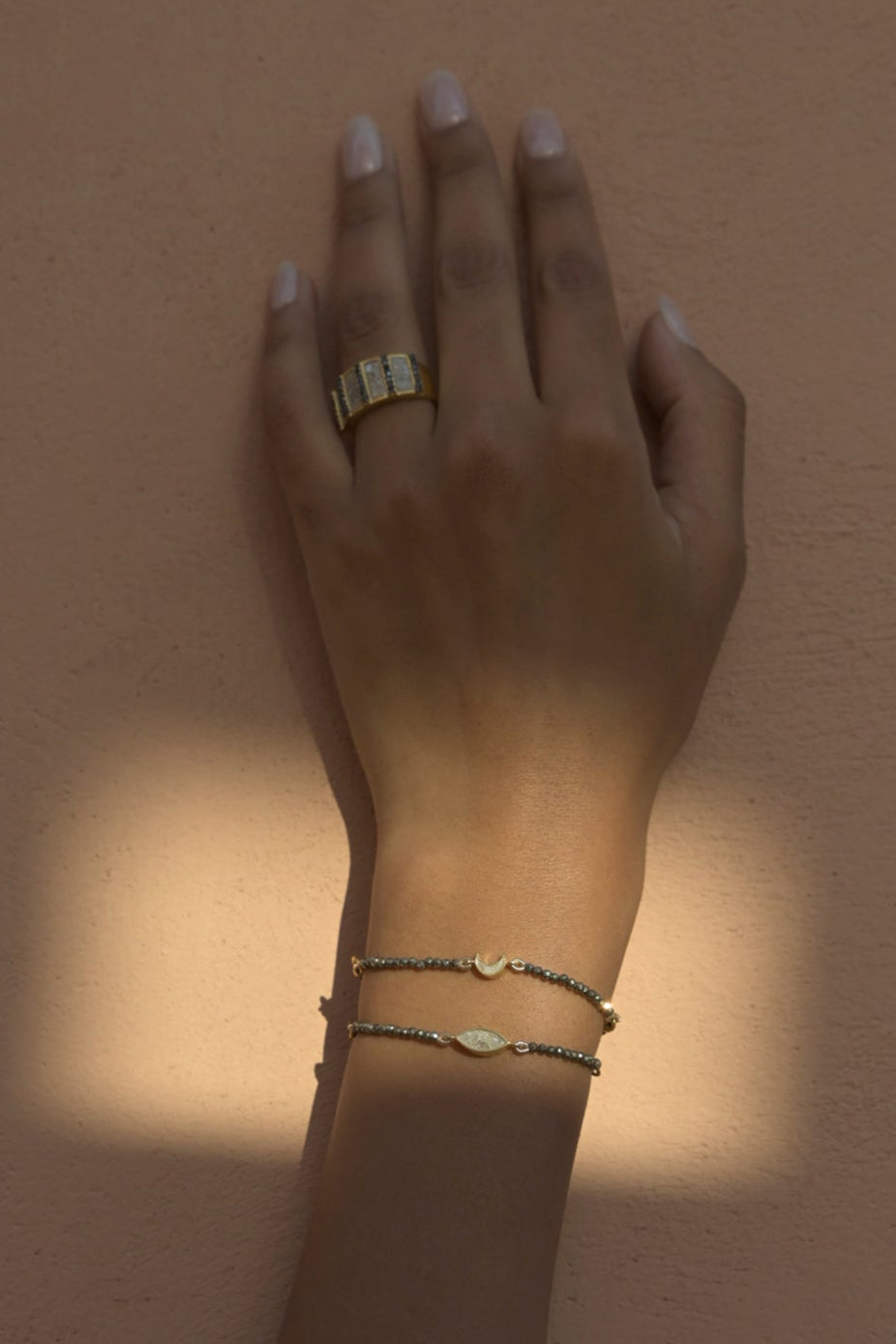 SALMA BRACELET PYRITE