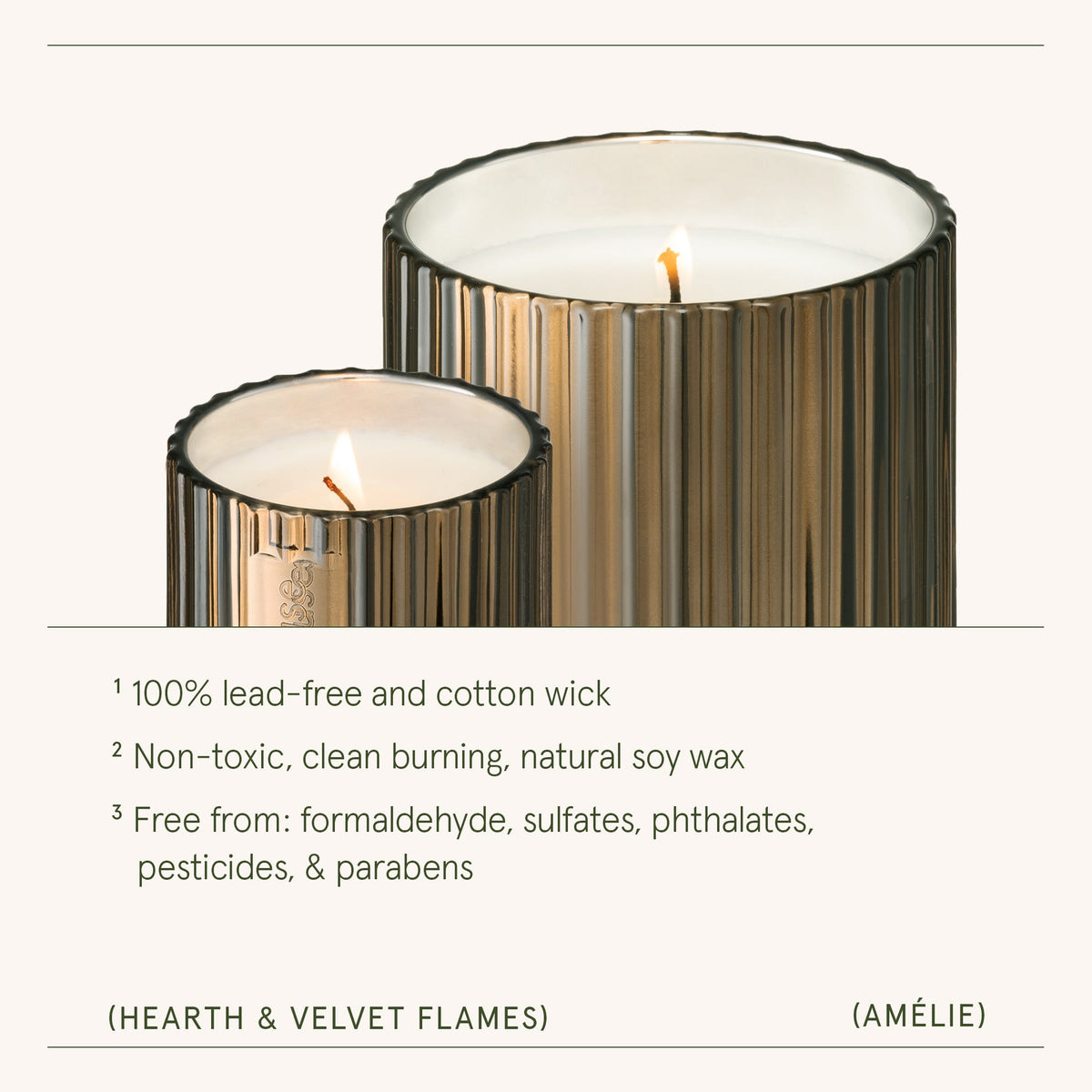 AMELIE CANDLE 11OZ HEARTH & VELVET