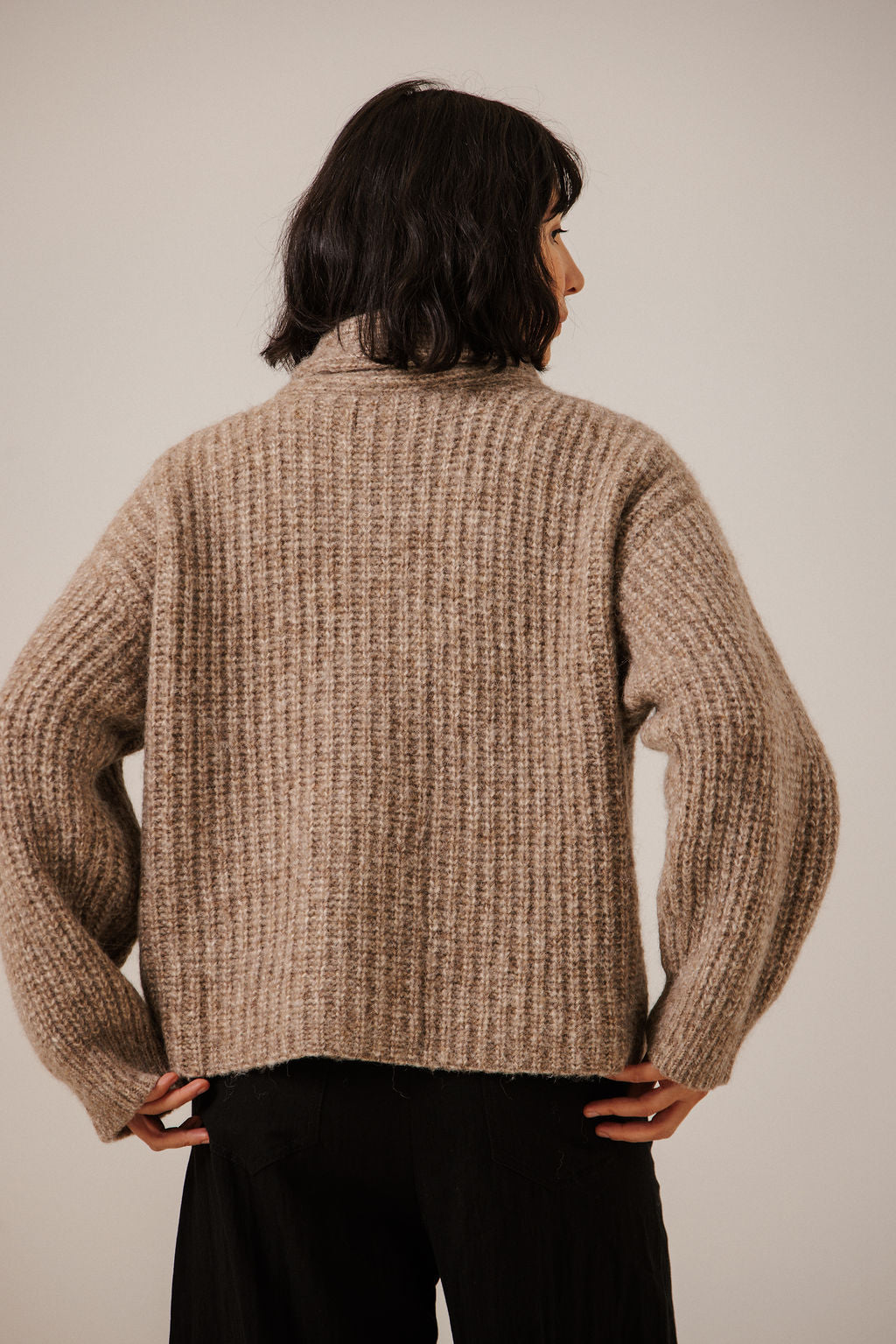 OVERSIZED SHAWL CARDI