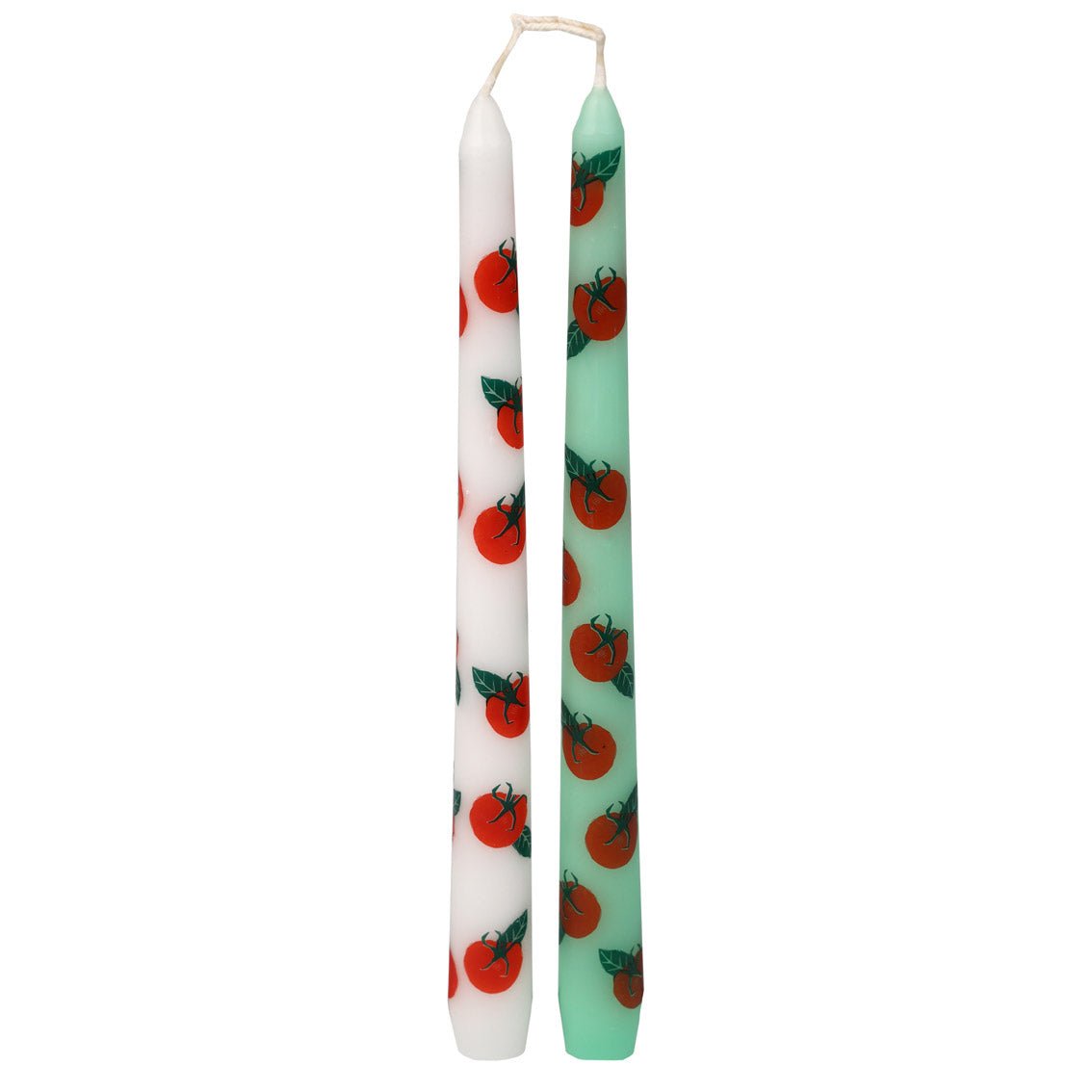 TOMATO TAPER DINNER CANDLES