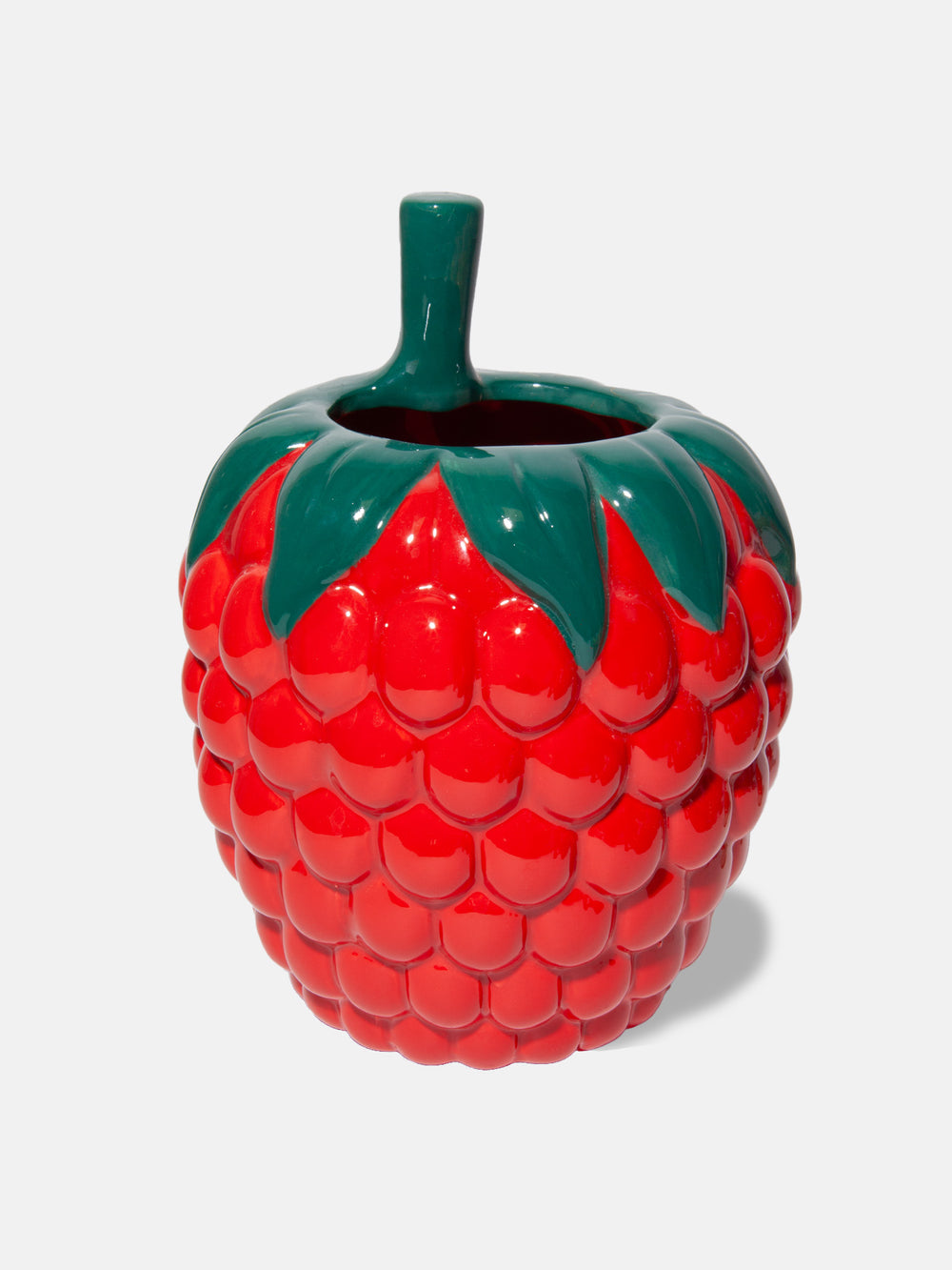 FARMER'S MARKET RASPBERRY VASE