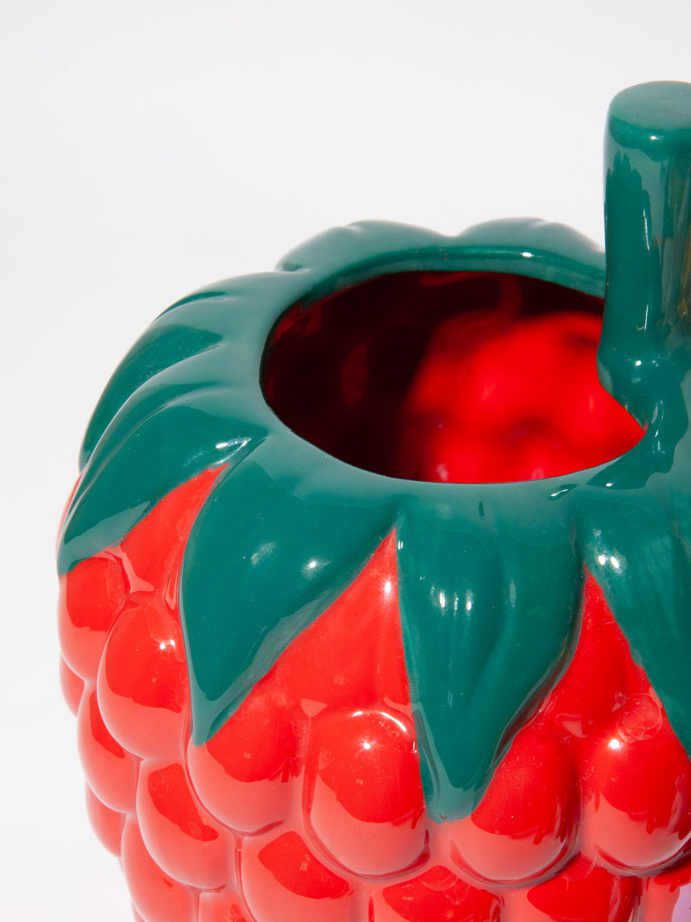 FARMER'S MARKET RASPBERRY VASE