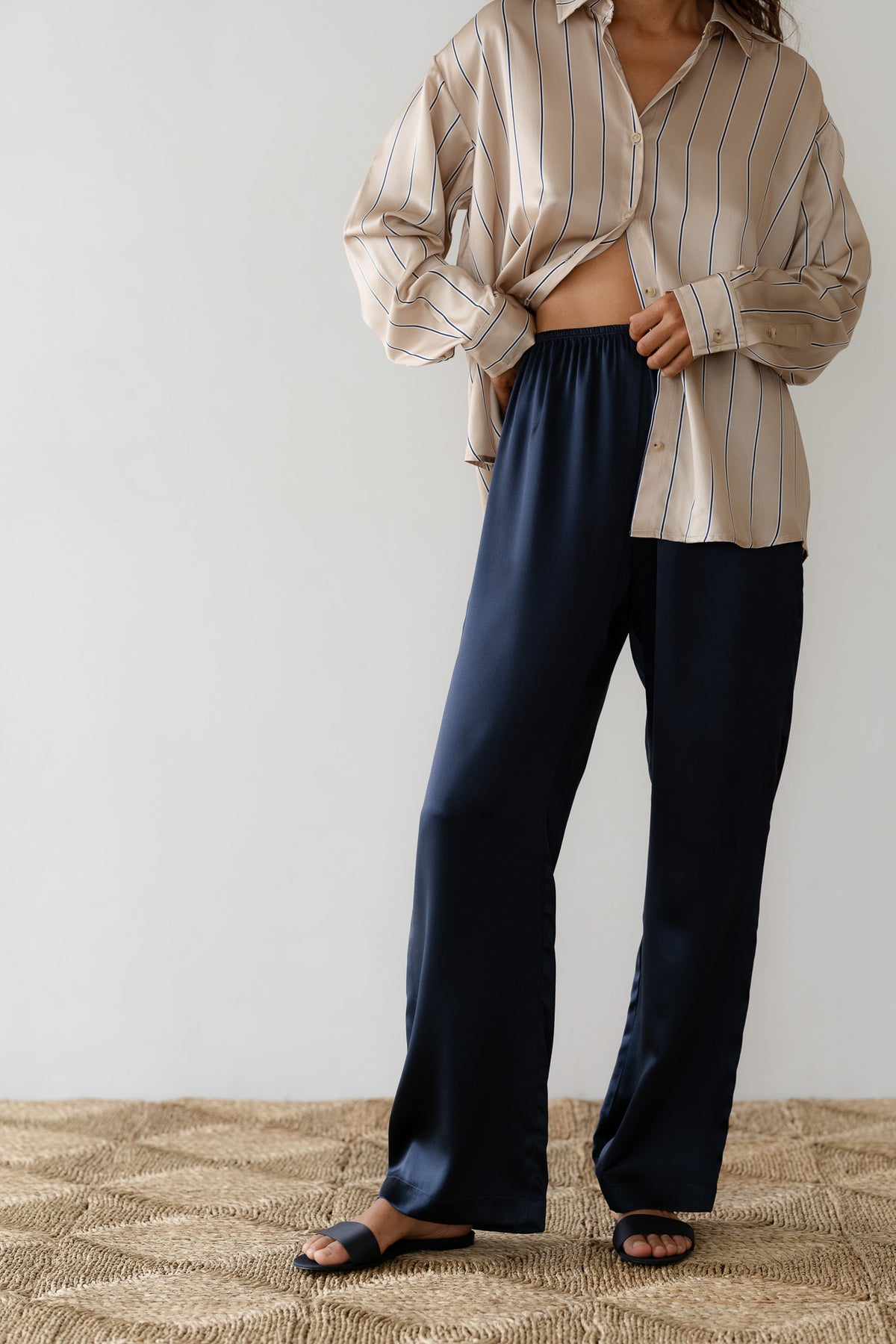 SILK SIMPLE PANT