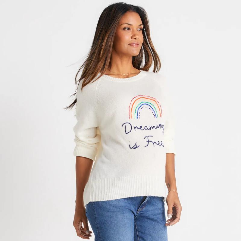 DREAMING IS FREE SWEATER