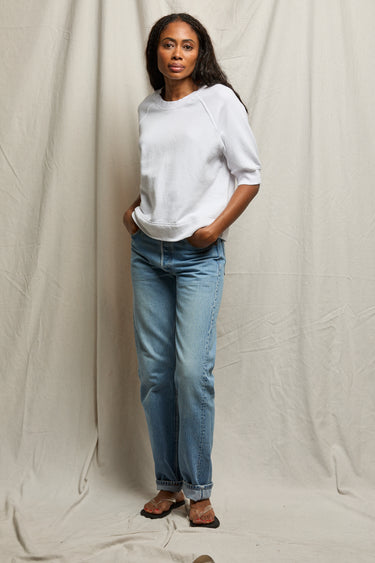 EFFIE BUBBLE SLEEVE SWEATSHIRT
