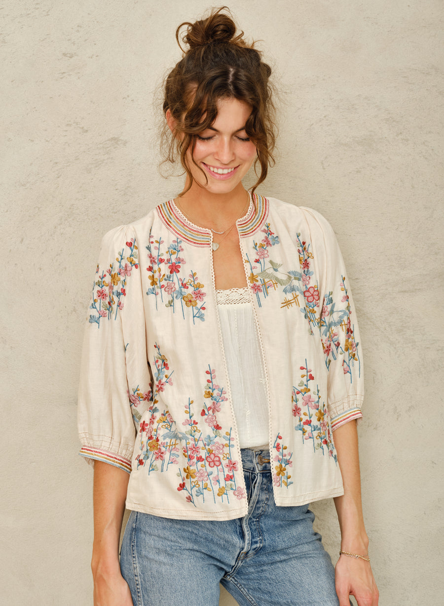 EMI EMBROIDERED JACKET