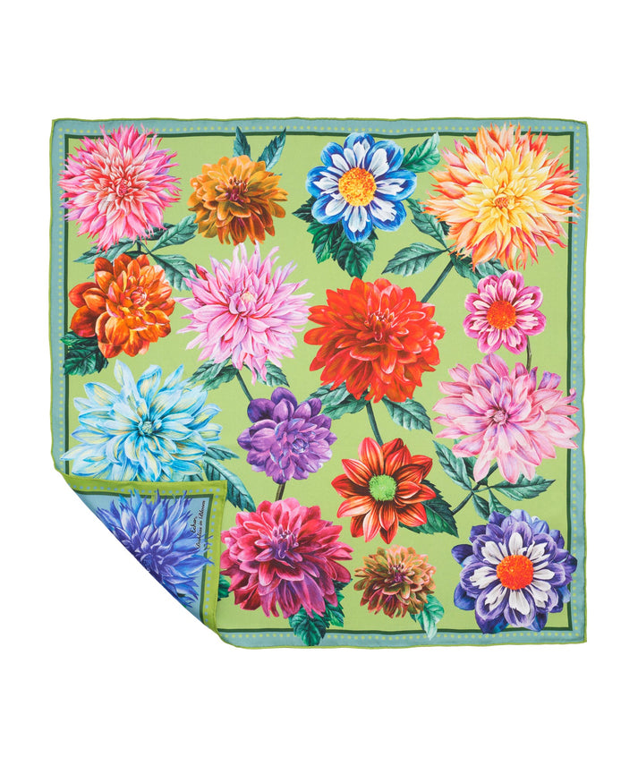 DAHLIAS IN BLOOM SCARF