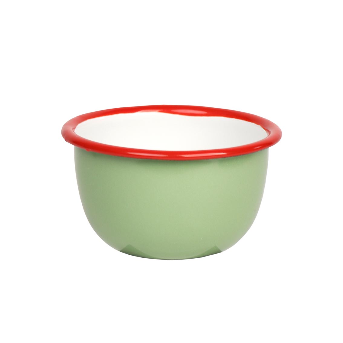 OLIVE ENAMEL BOWL 10CM