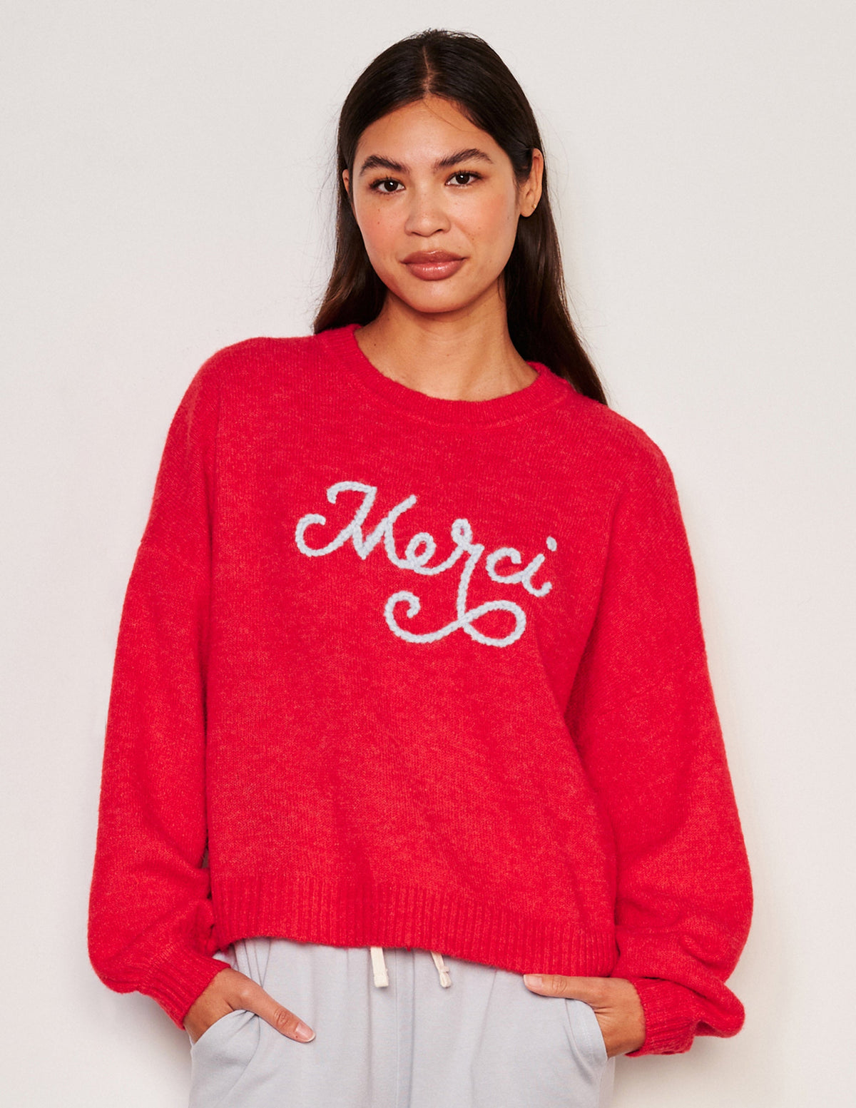 MERCI CREW NECK SWEATER