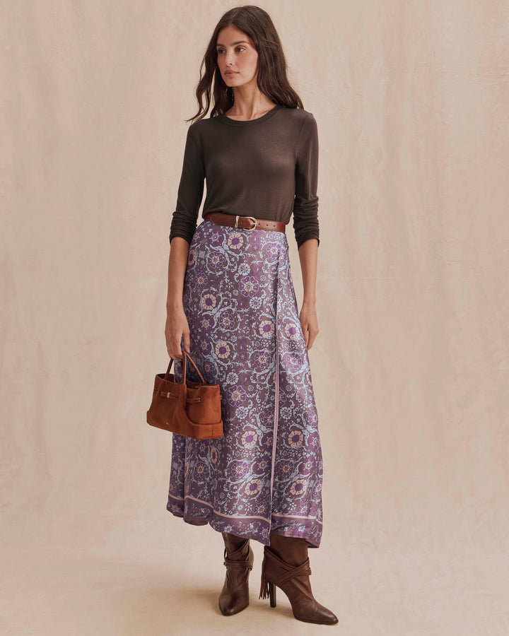 CYRUS TIE SIDE SKIRT