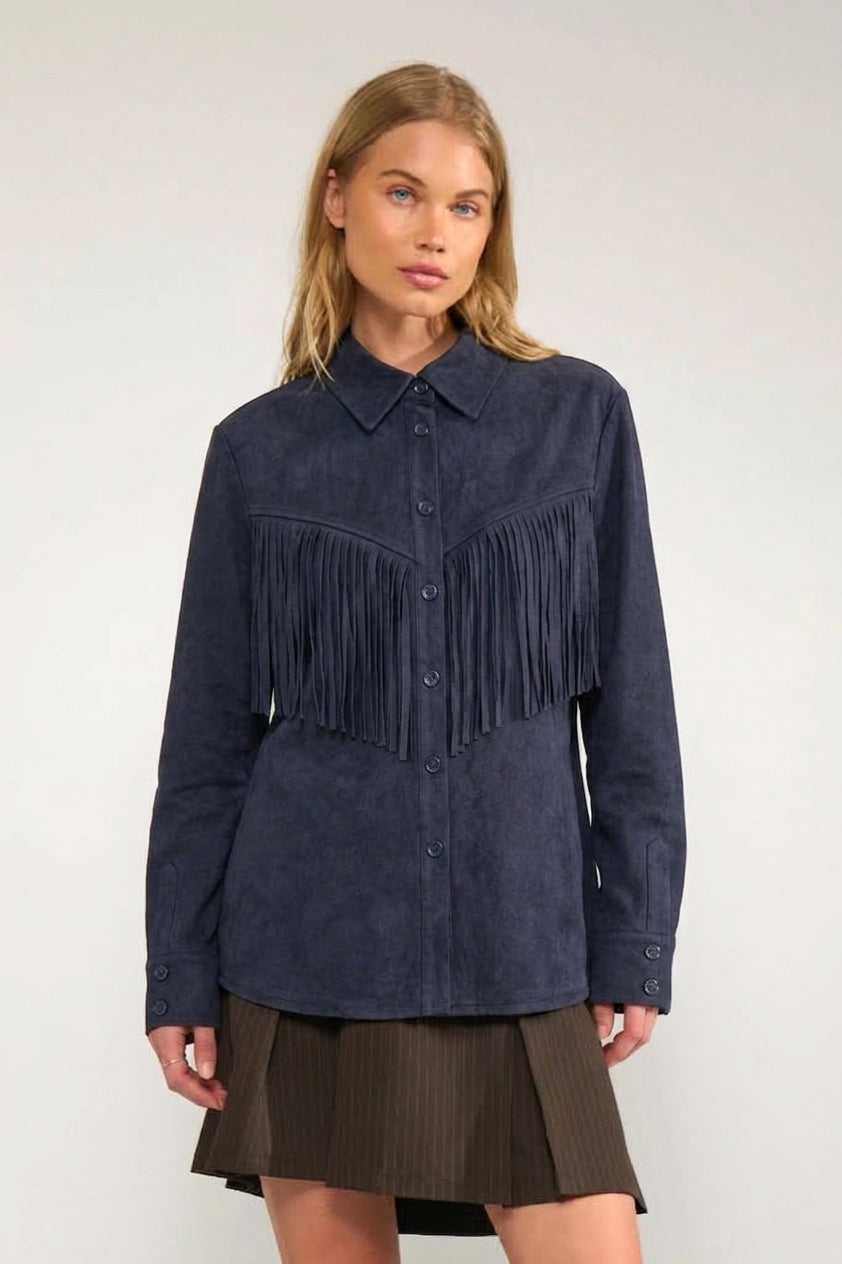 APACHE FRINGE SHIRT