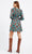 PETINA SMOCKED SATIN DRESS