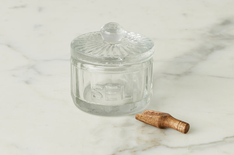 BISTRO GLASS SALT CELLAR