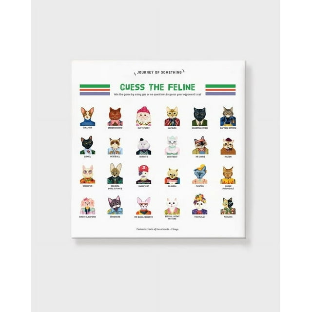GUESS THE FELINE CARD GAME