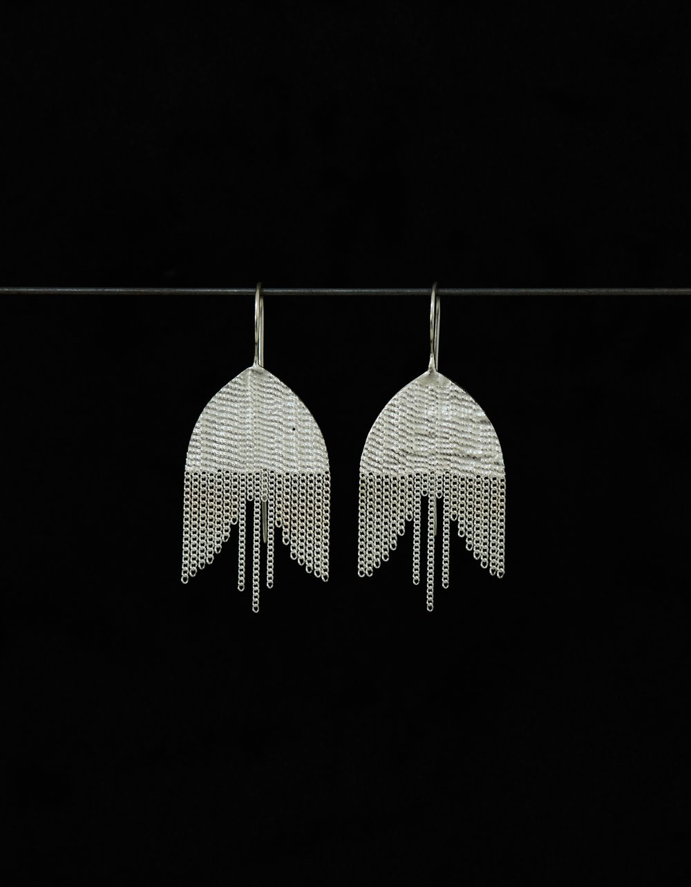 SNOWDROP EARRING SILVER