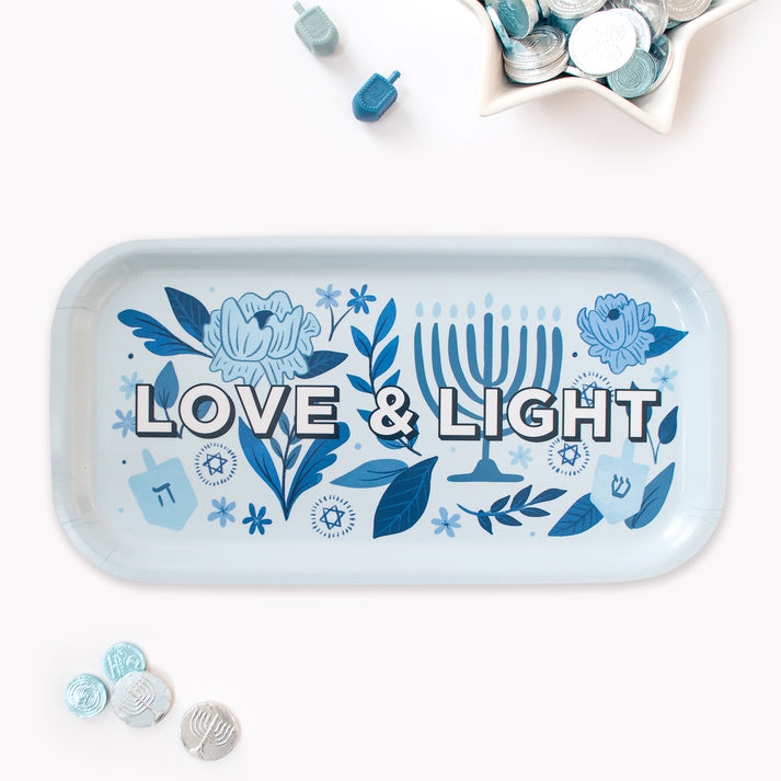 LOVE &amp; LIGHT SERVING TRAY