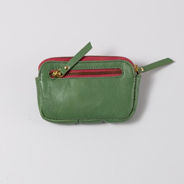 MINI ZIP WALLET MINT