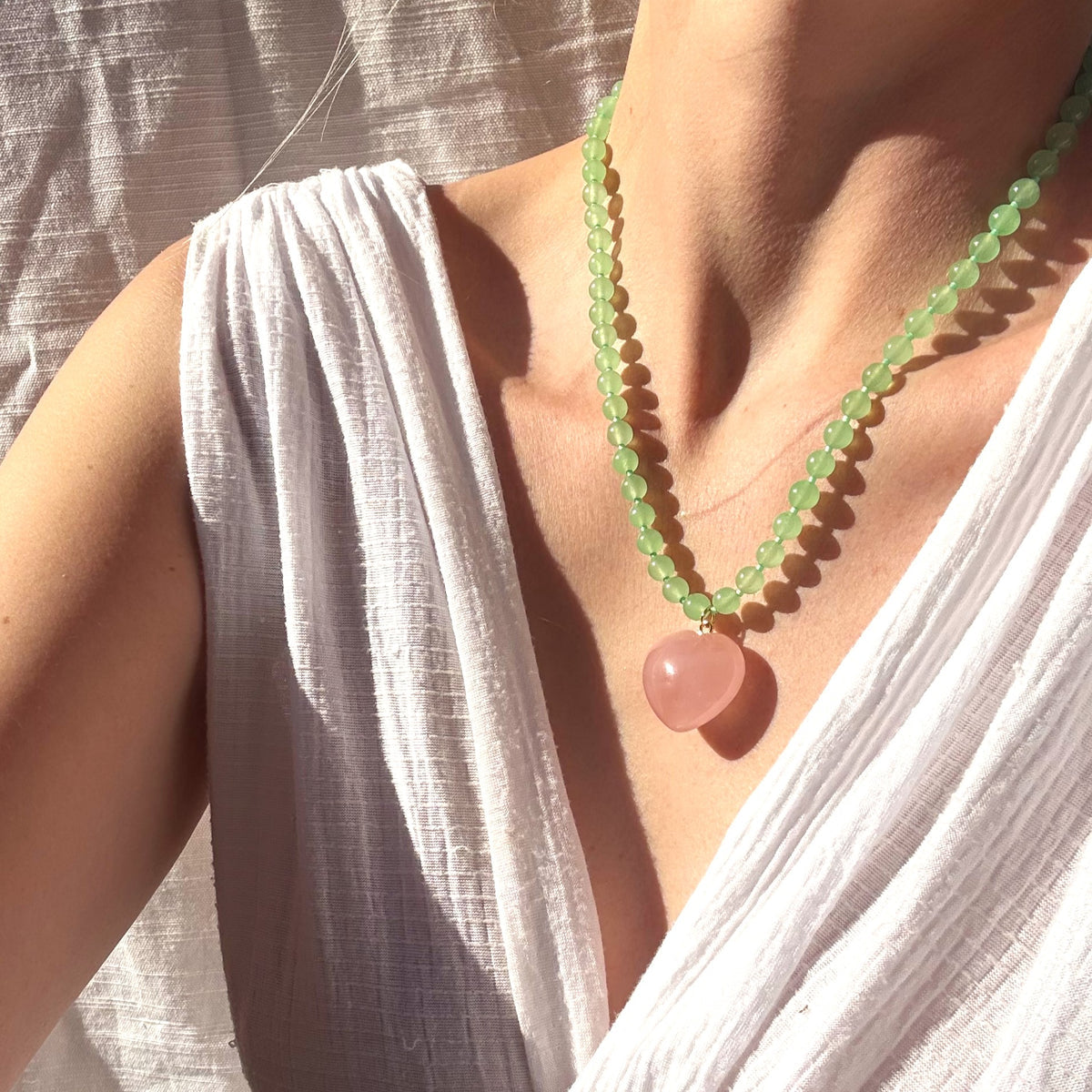 TANSY BEADED NECK