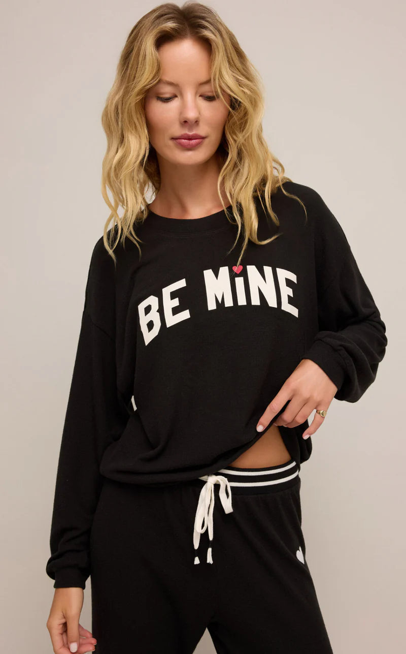 BE MINE LONG SLEEVE TOP