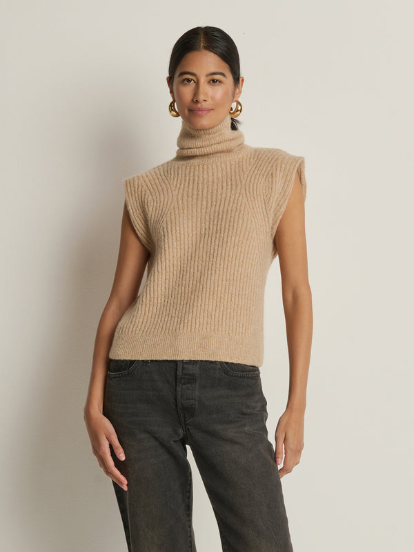 ISHA TURTLENECK TANK
