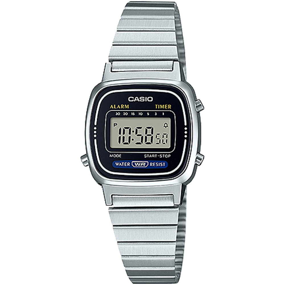CASIO SILVER ALARM WATCH