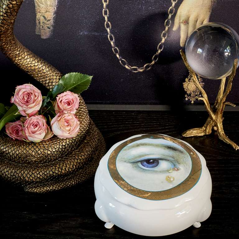 LOVER&#39;S EYE CERAMIC BOX