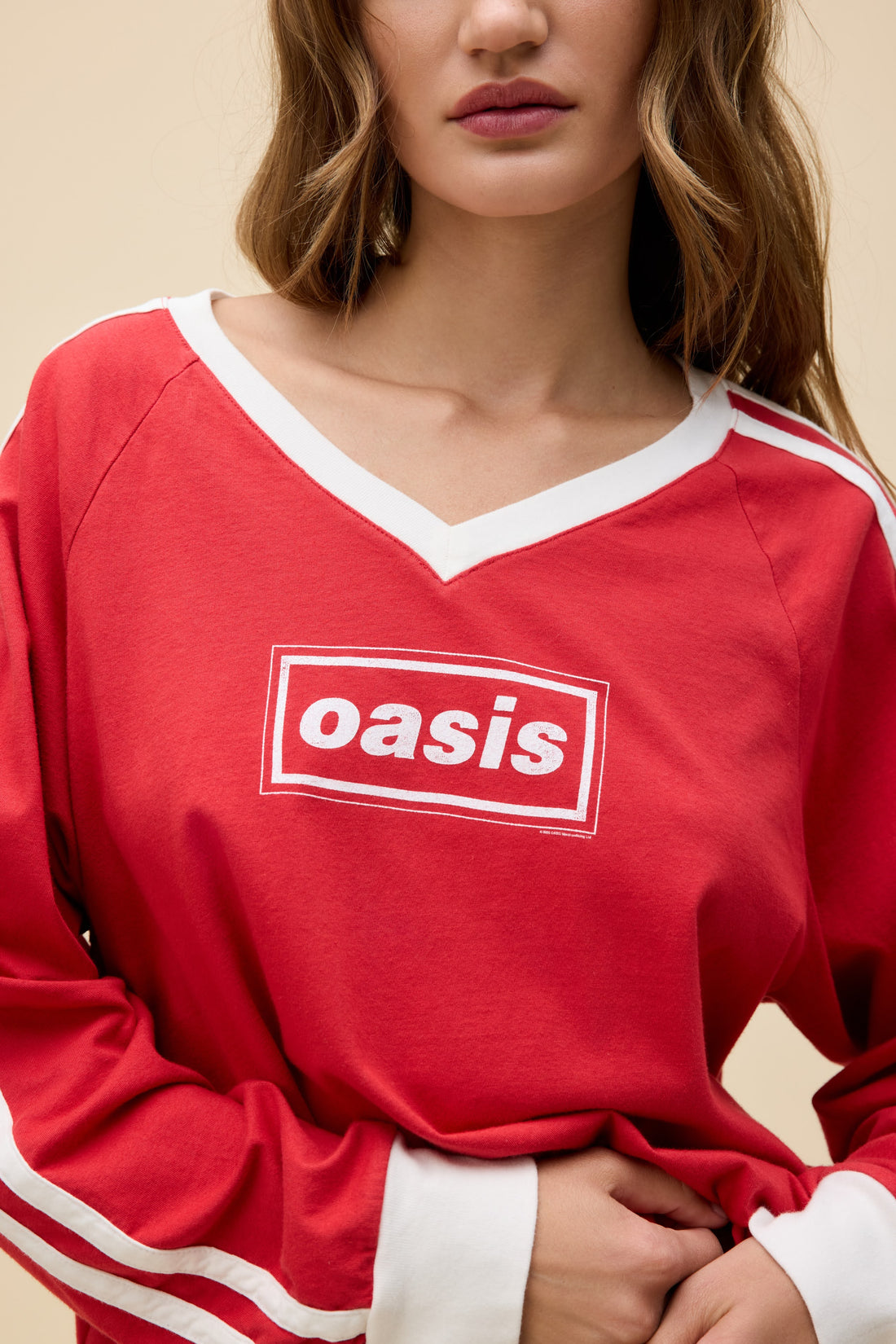 OASIS BOX LOGO LS TEE