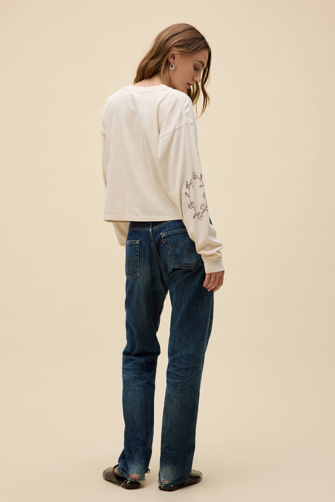 JOHNNY CASH WALK THE LINE LS TEE