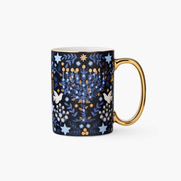 LAUREL MENORAH MUG