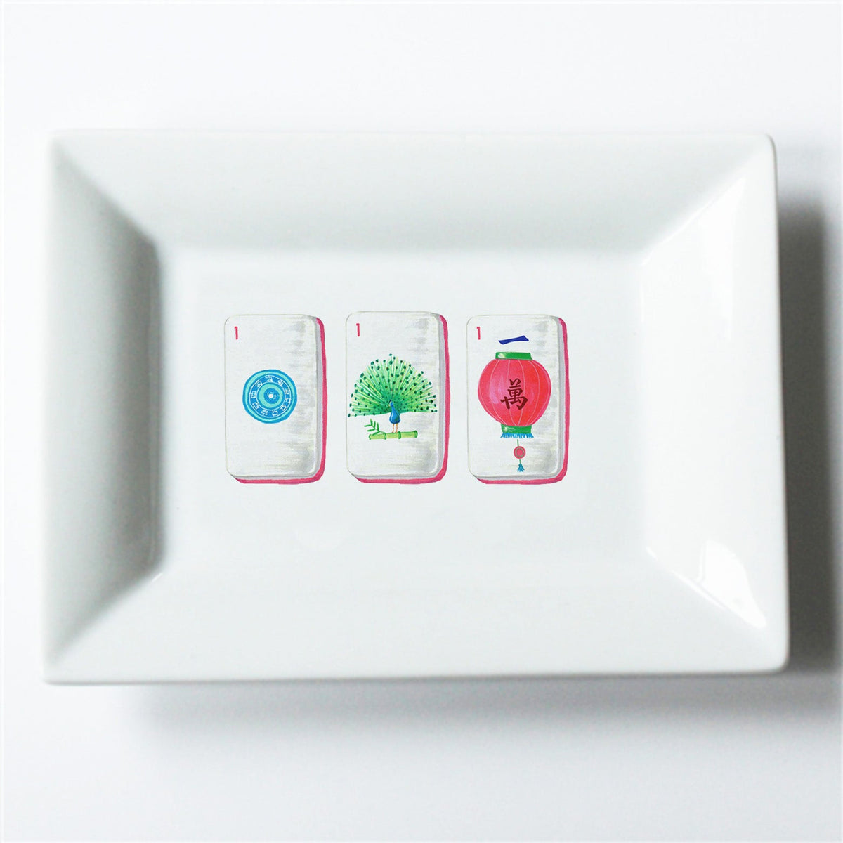 MAHJONG CREST MINI DISH