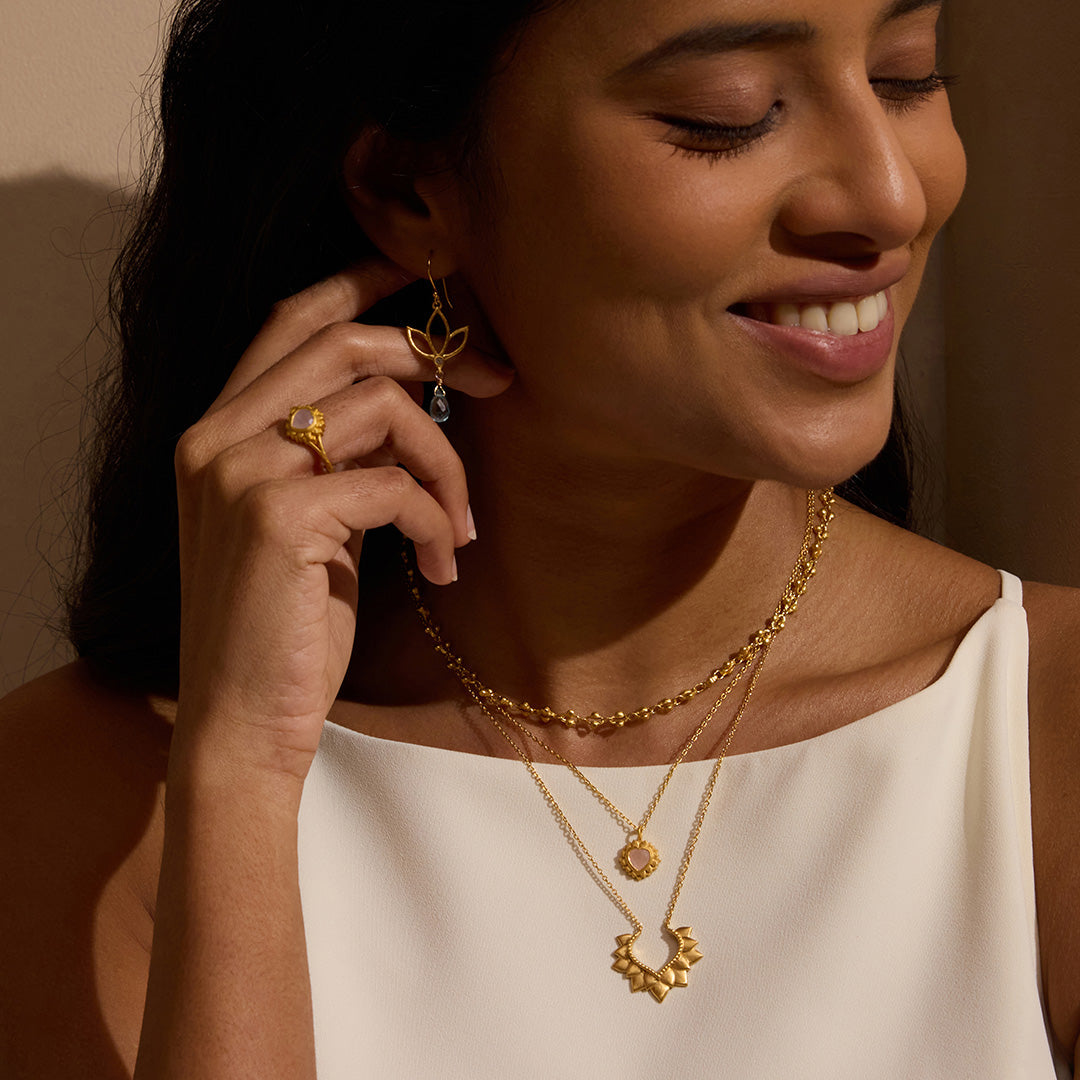 PETAL LOTUS NECKLACE