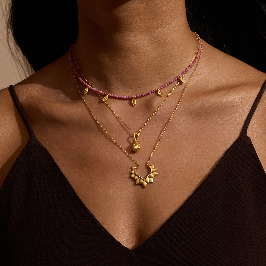 PETAL LOTUS NECKLACE