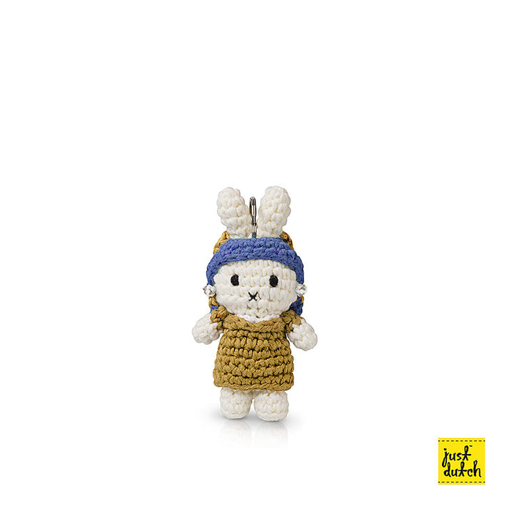 MIFFY KEYCHAIN PEARL EARRING