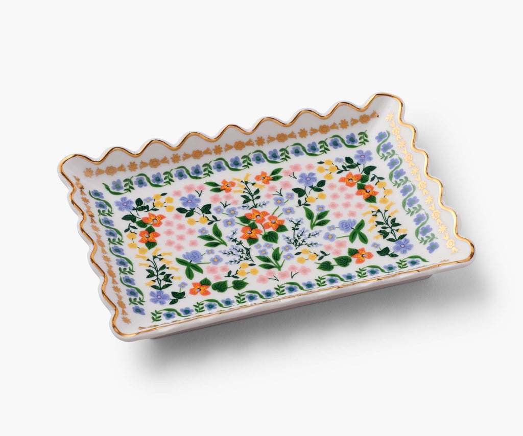 WILDWOOD PORCELAIN CATCHALL TRAY