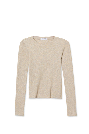 JOLIE SWEATER RIB LS CREW
