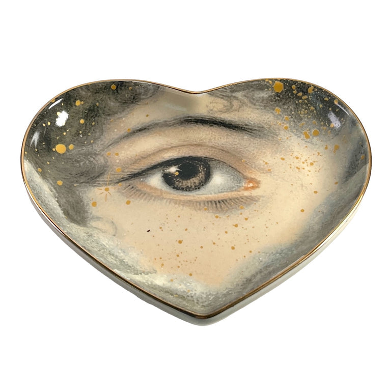 SECRET LOVER HEART CERAMIC DISH
