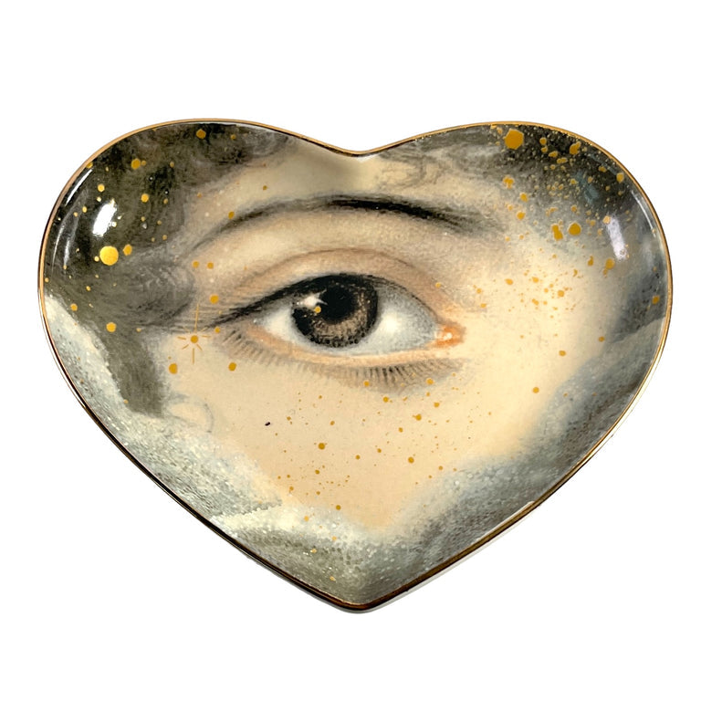 SECRET LOVER HEART CERAMIC DISH