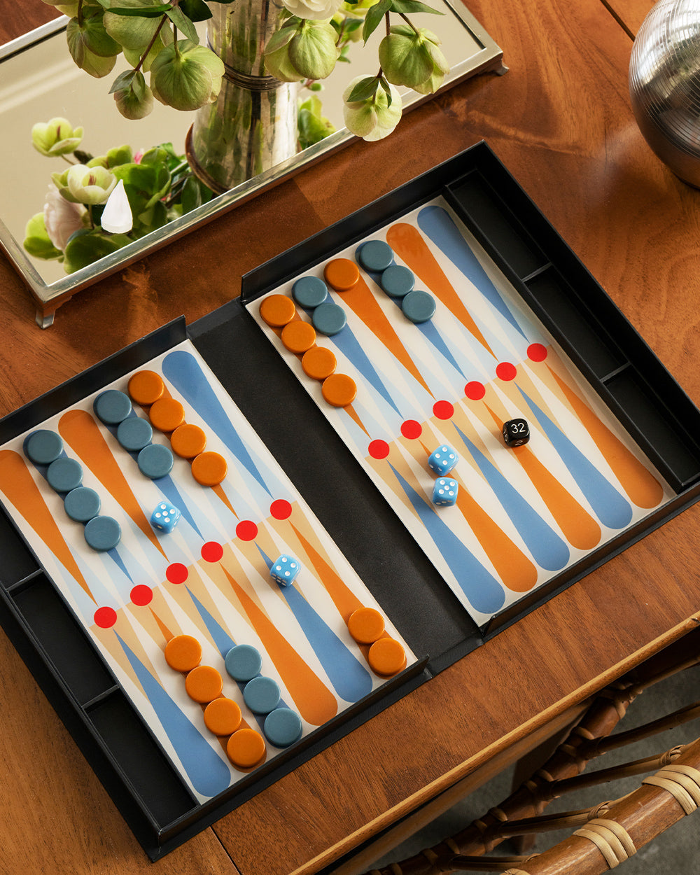 ART OF BACKGAMMON ANTHRACITE
