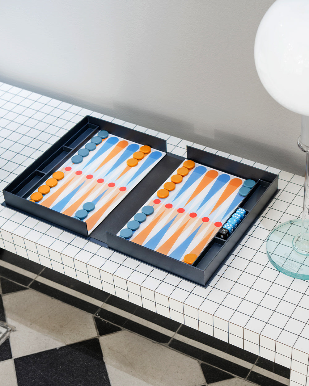 ART OF BACKGAMMON ANTHRACITE