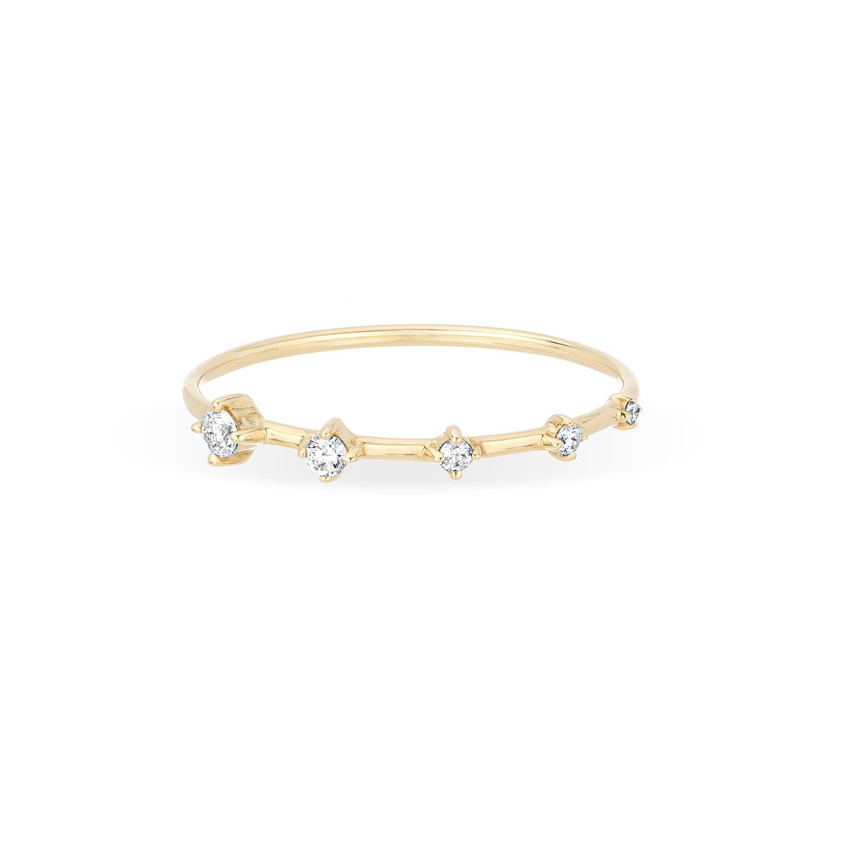 SUPER TINY 5 DIA STACKING RING