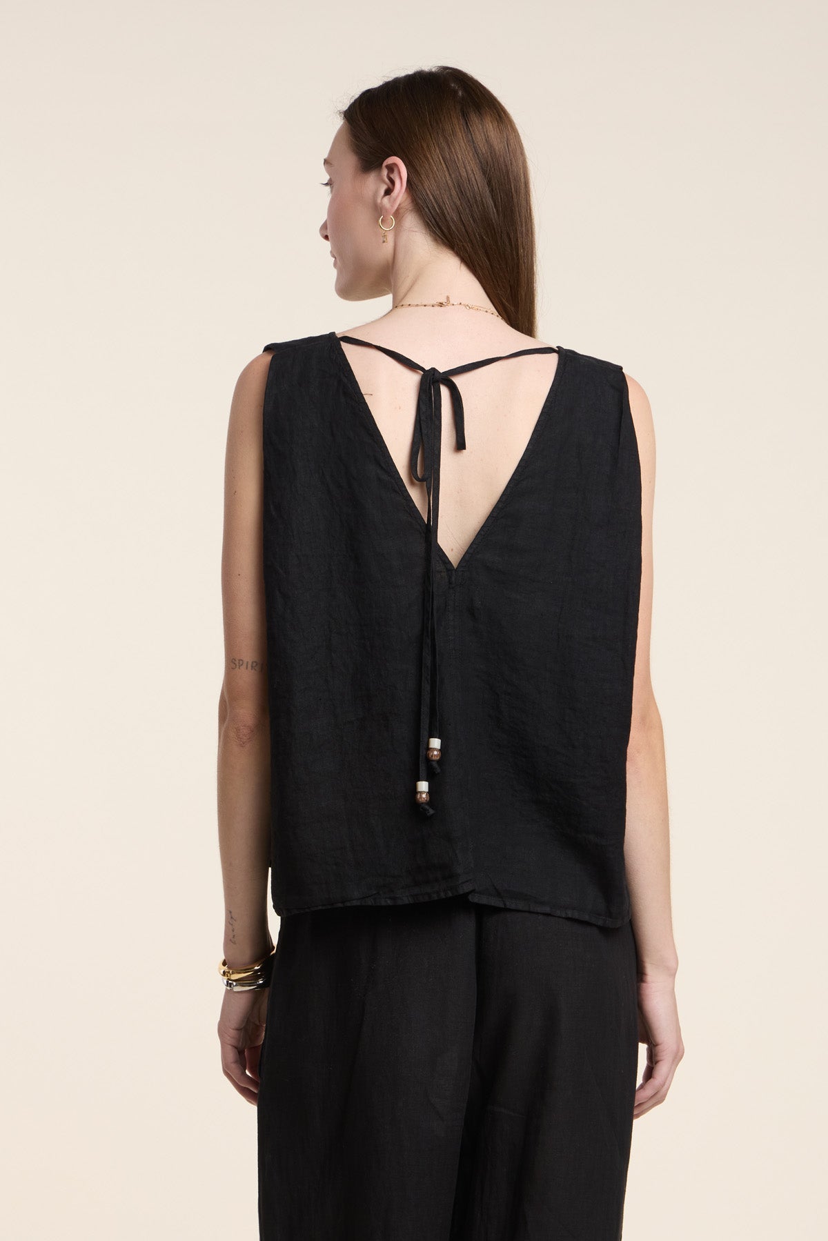 RENNA LINEN  TANK