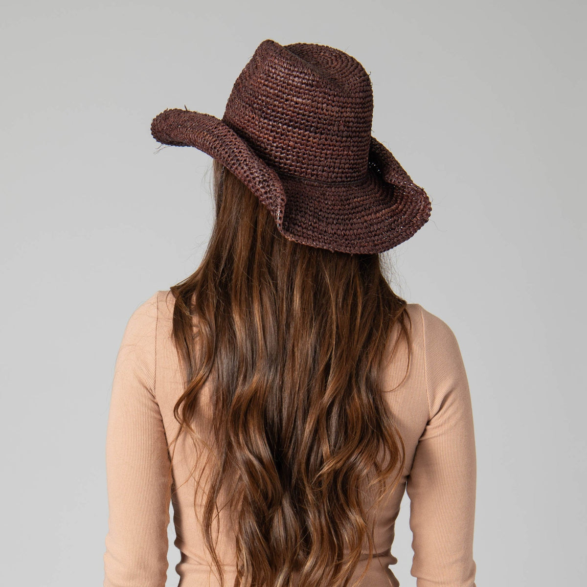 RAFFIA COWBOY HAT