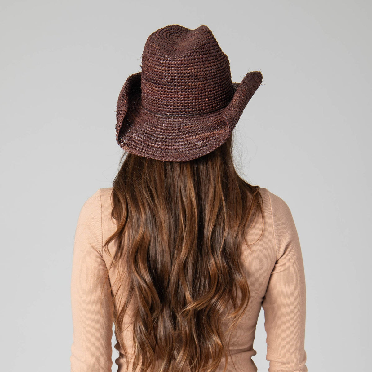 RAFFIA COWBOY HAT