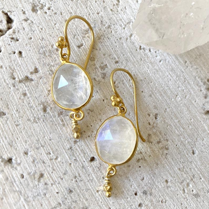 MOONSTONE EARRINGS