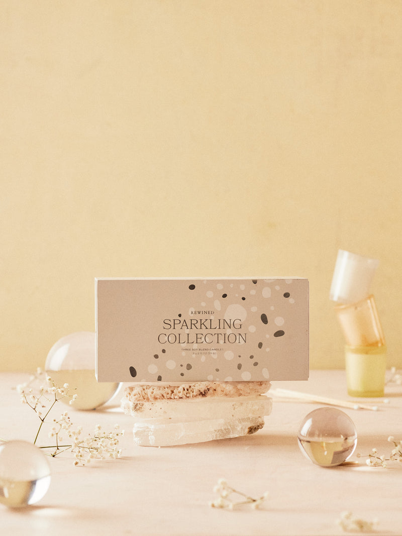 SPARKLING CANDLE GIFT SET