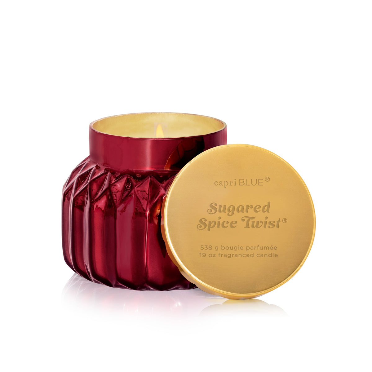 SUGARED SPICE TWIST ROYAL GEM CANDLE