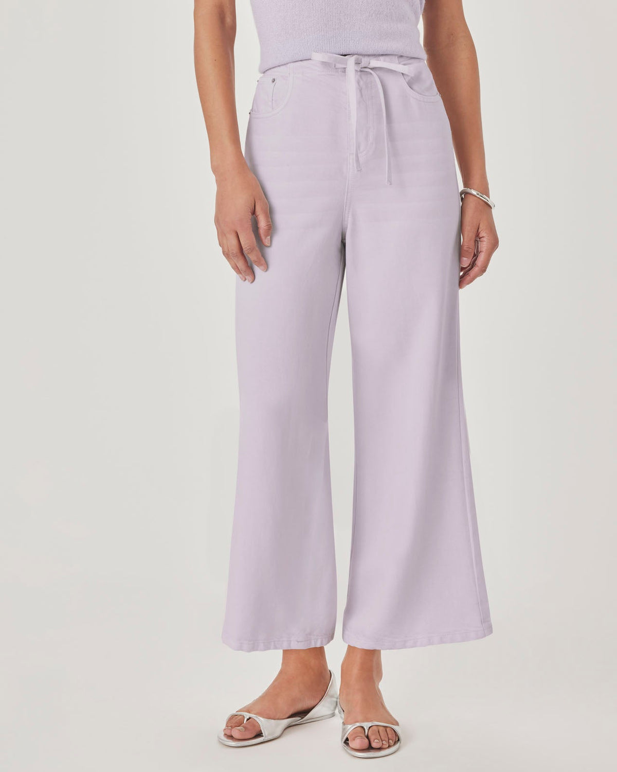 LOUNGE DENIM CROP PANT