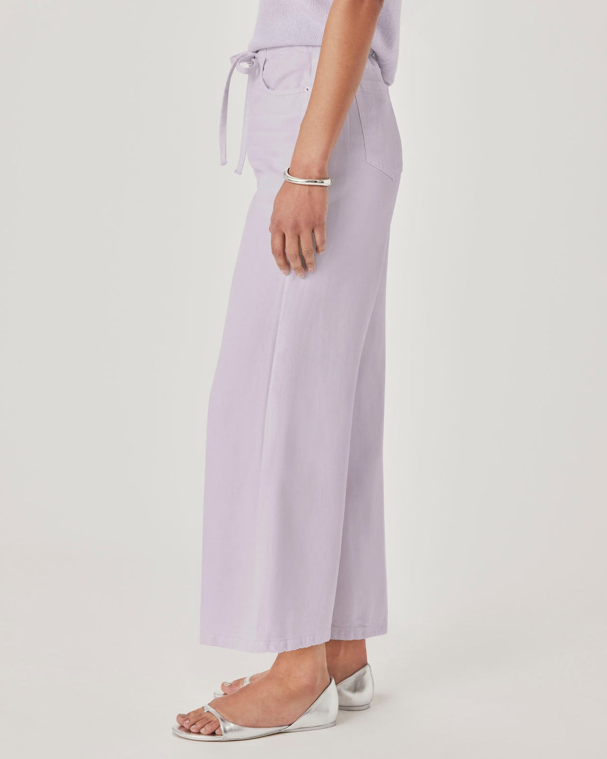LOUNGE DENIM CROP PANT