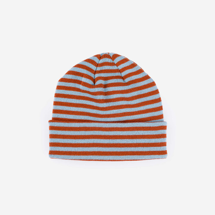 SIMPLE STRIPE KNIT BEANIE