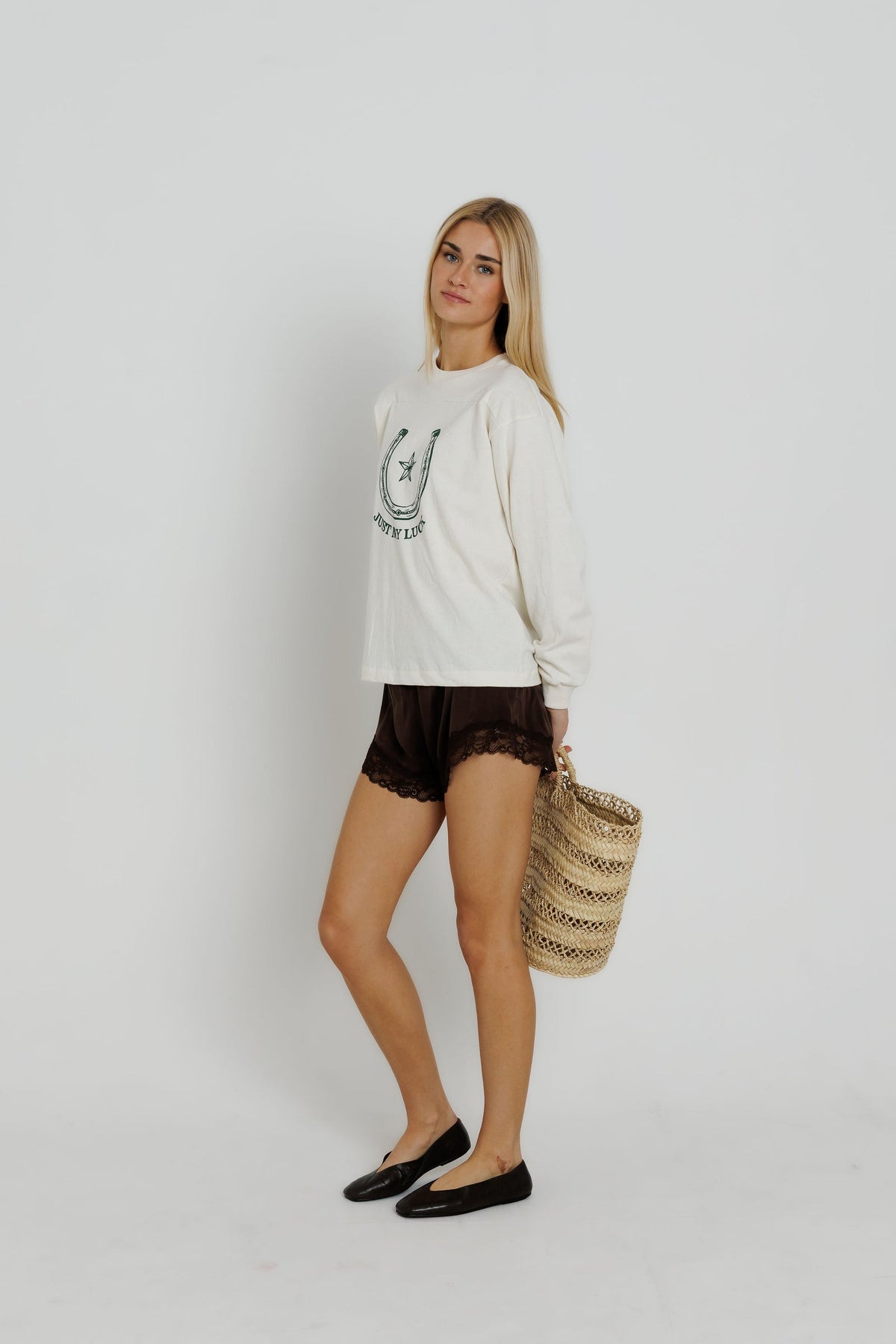 JUST MY LUCK LONG SLEEVE TEE